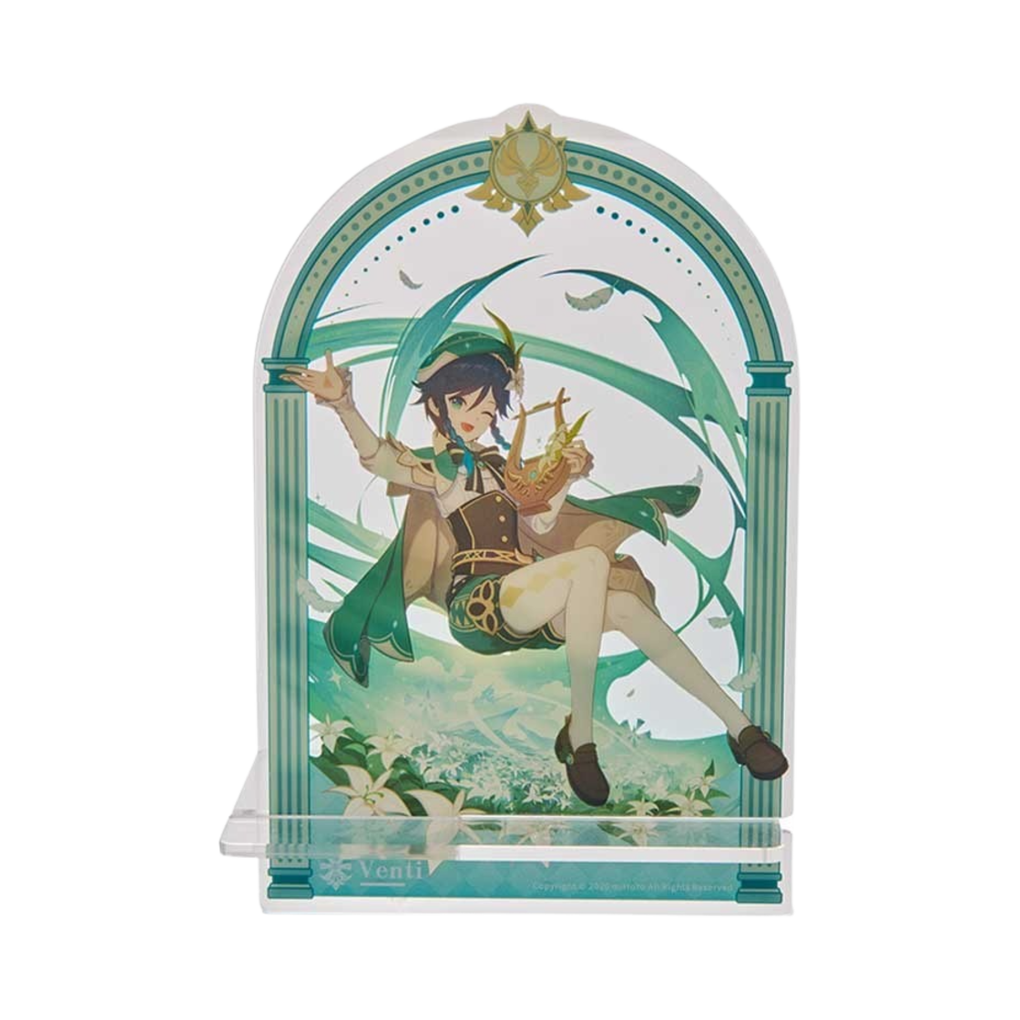 원신 아크릴 휴대폰 거치대 바람의 시인 벤티(Genshin Phone Stand The Windborne Bard Venti)
