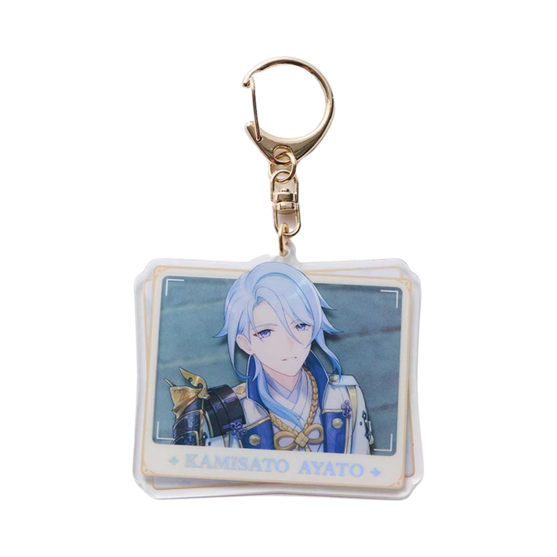 원신 아크릴 사각 키링 PV 시리즈 카미사토 아야토(Genshin Character PV Series Strap Kamisato Ayato)
