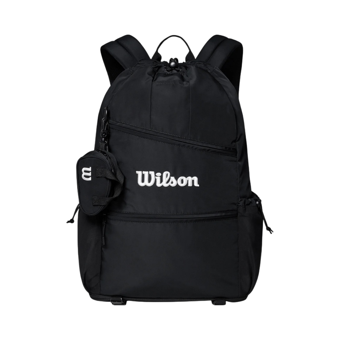 - Wilson Tennis Drawstring Backpack Black