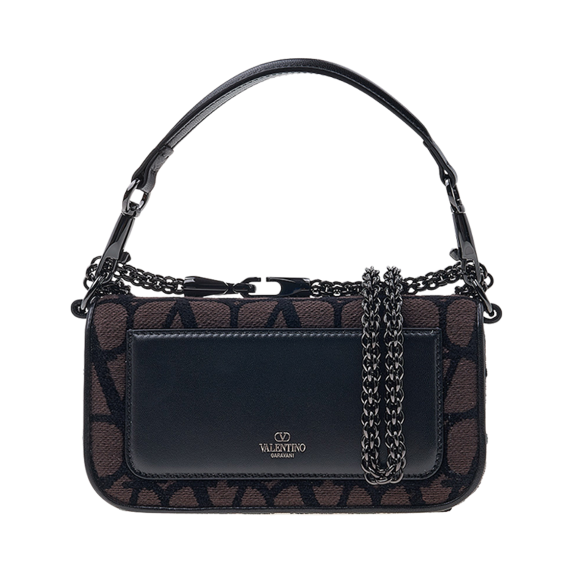 발렌티노 아이코노그래피 숄더백 폰덴테 블랙(Valentino Iconographe Shoulder Bag Fondant Black) - 2