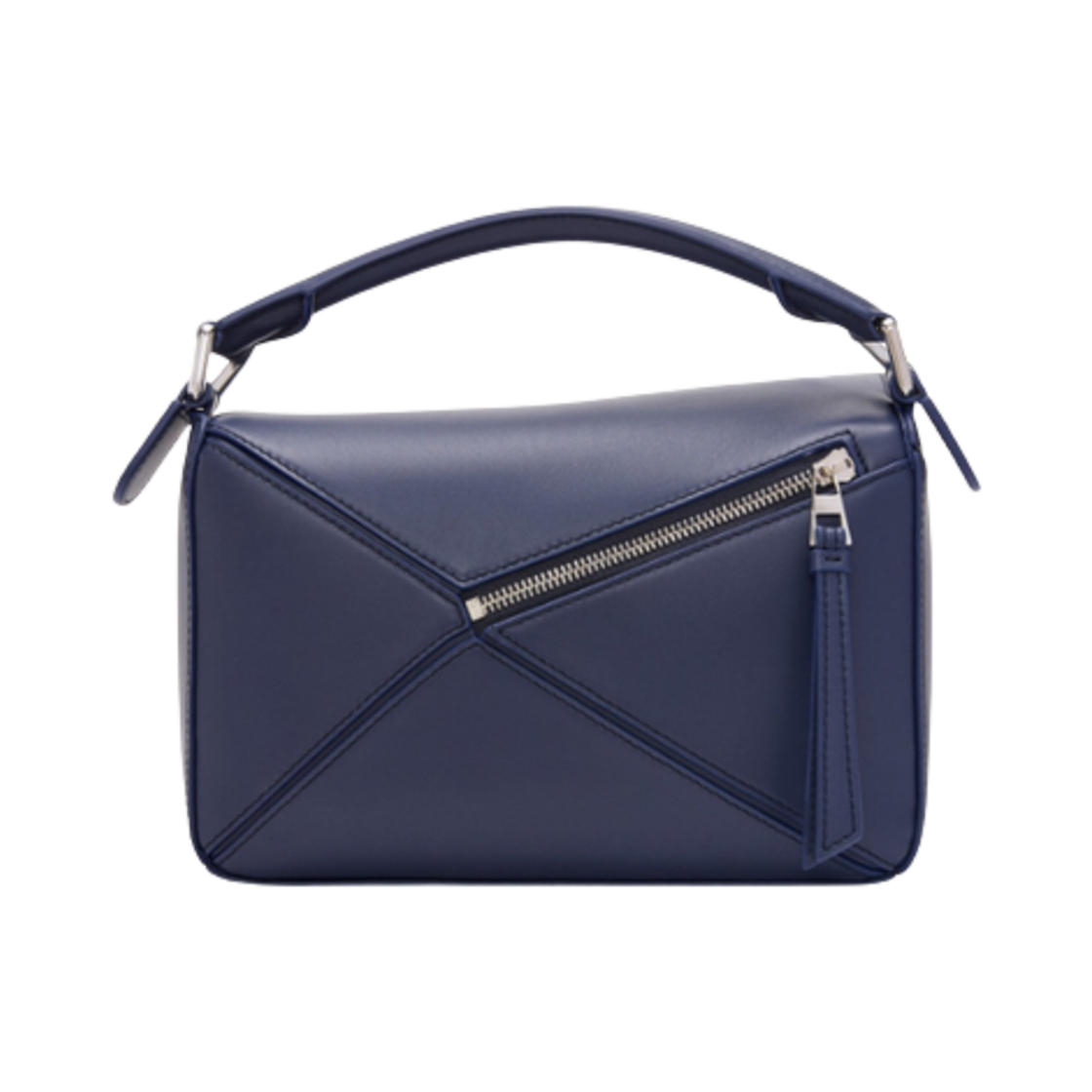 로에베 스몰 퍼즐 백 인 사틴 카프스킨 어비스 블루(Loewe Small Puzzle Bag In Satin Calfskin Abyss Blue) - 2