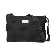 Maison Margiela Glam Slam Nylon One Shoulder Bag Black