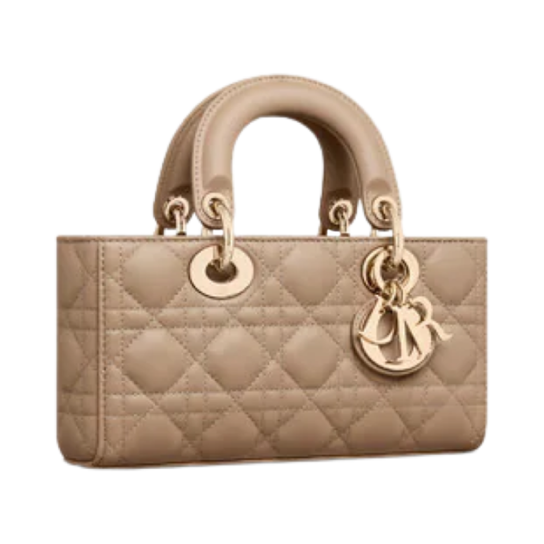 M0613ONGE-M45U Dior Small Lady D-Joy Bag Cannage Lambskin Hazelnut - #2