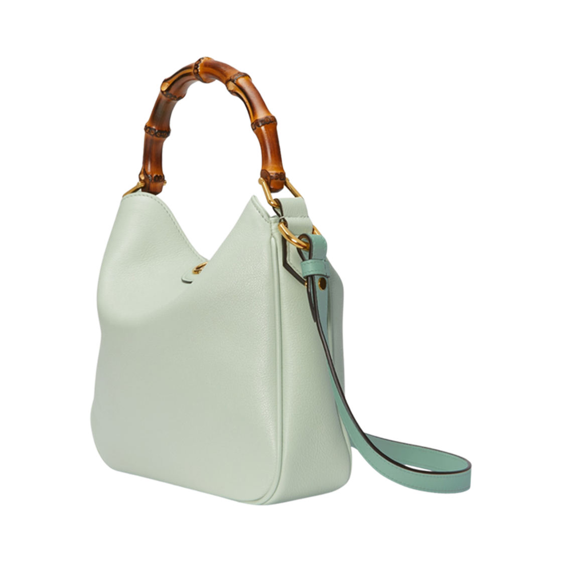 구찌 다이애나 스몰 숄더백 페일 그린 레더(Gucci Diana Small Shoulder Bag Pale Green Leather) - 2