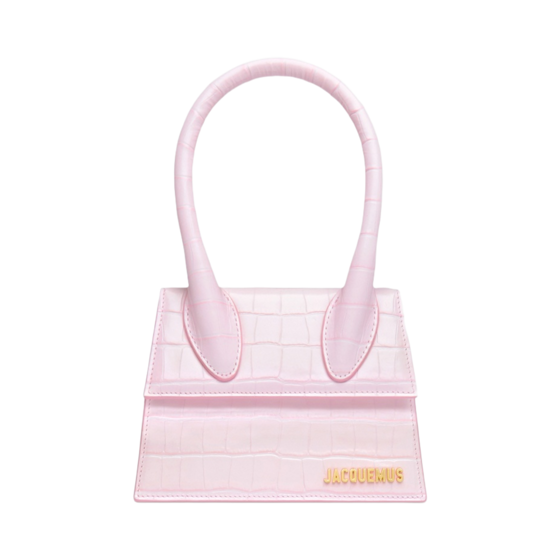 자크뮈스 르 치키토 모옌 시그니쳐 핸드백 페일 핑크(Jacquemus Le Chiquito Moyen Signature Handbag Pale Pink) - 1