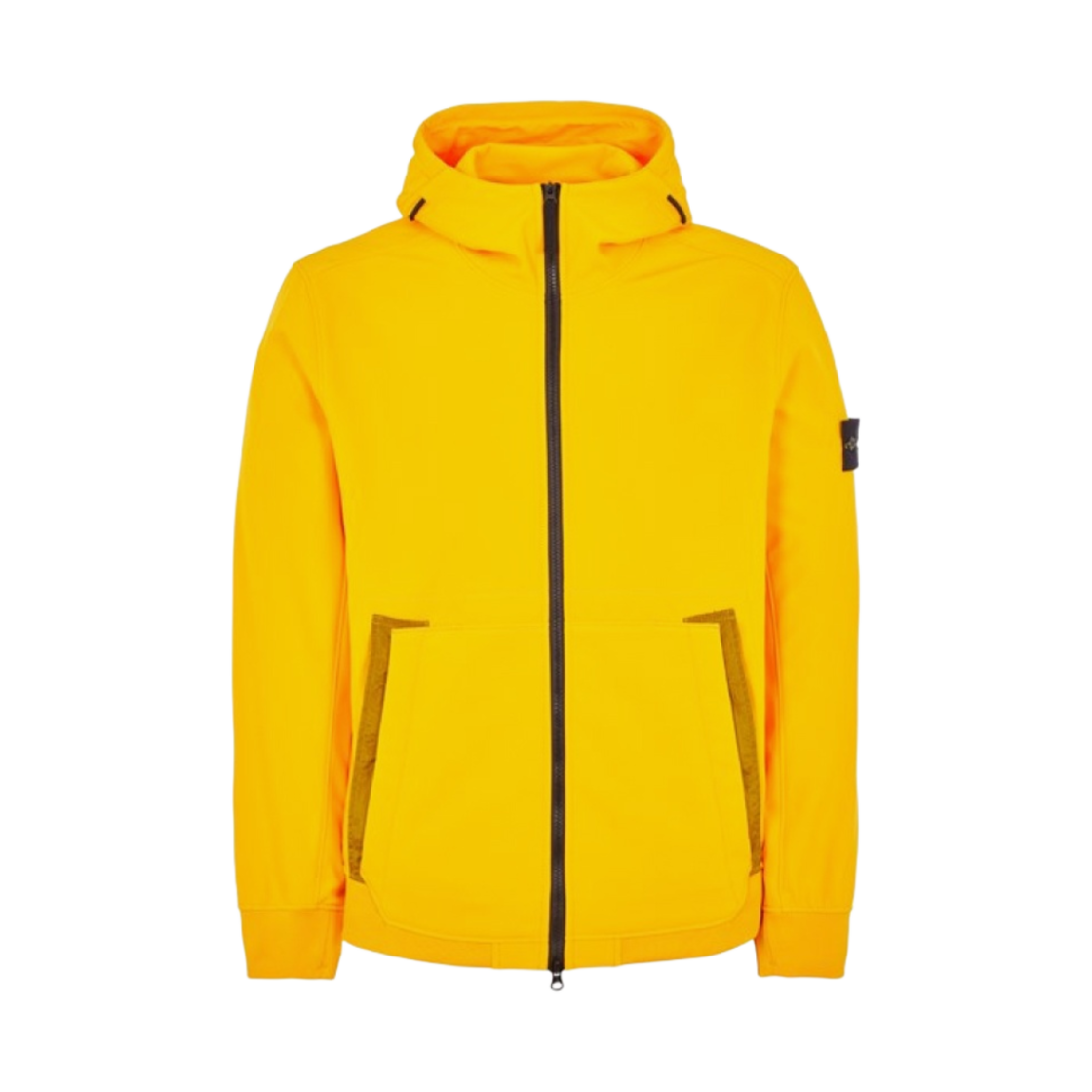 7715Q0122-V0030 Stone Island Q0122 Soft Shell-R E.DYE Technology Jacket Yellow - 22FW - 대표 이미지 #1