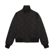 Gucci Jumbo GG Canvas Jacket Black
