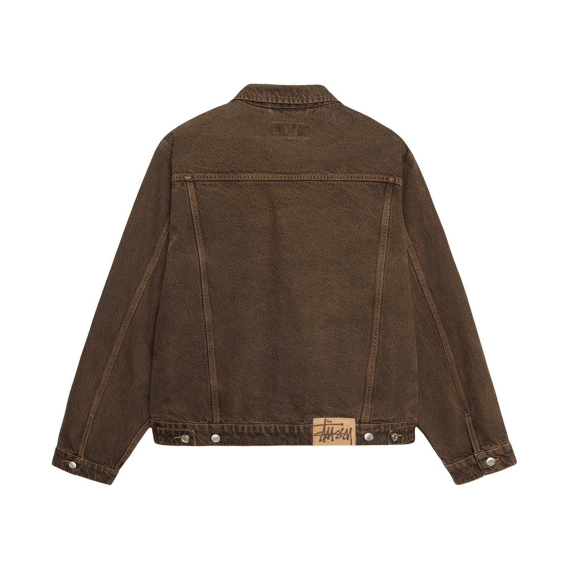 스투시 데님 트러커 자켓 머쉬룸(Stussy Denim Trucker Jacket Mushroom) - 2