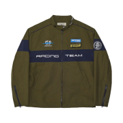 December Ten Daytona Nylon Racing Jacket Khaki