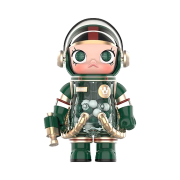 Pop Mart Mega Space Molly 100% Series4 Christmas2024-Green (Opened Case)