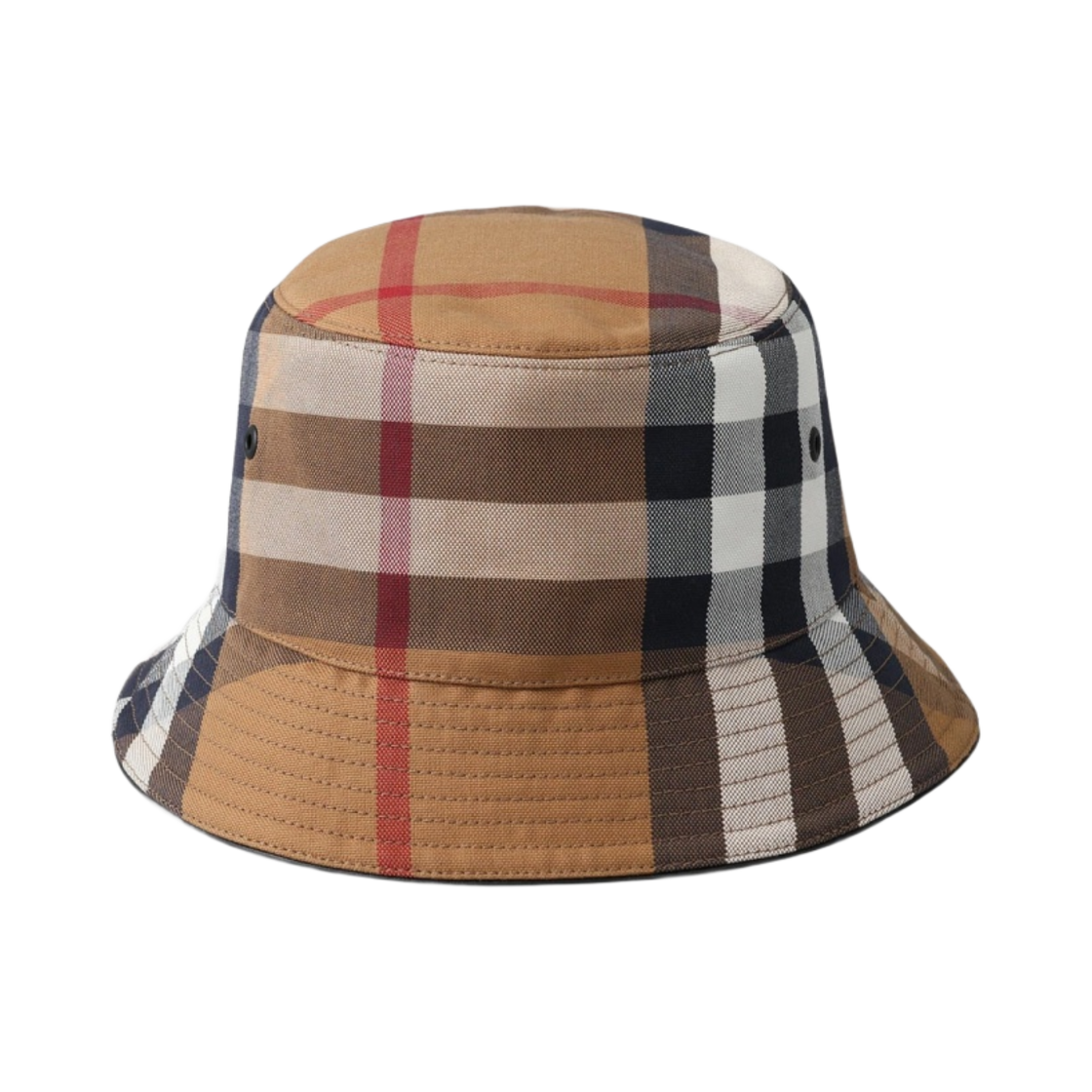버버리 자이언트 체크 캔버스 버킷햇 버치 브라운(Burberry Giant Check Canvas Bucket Hat Birch Brown) - 2