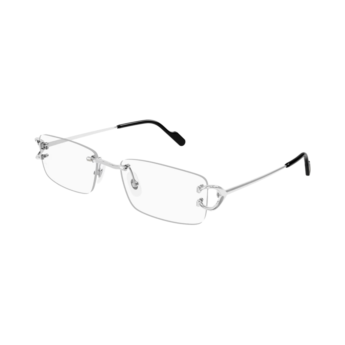 CT0344O-002 Cartier C Decor Rimless CT0344O-002 Silver