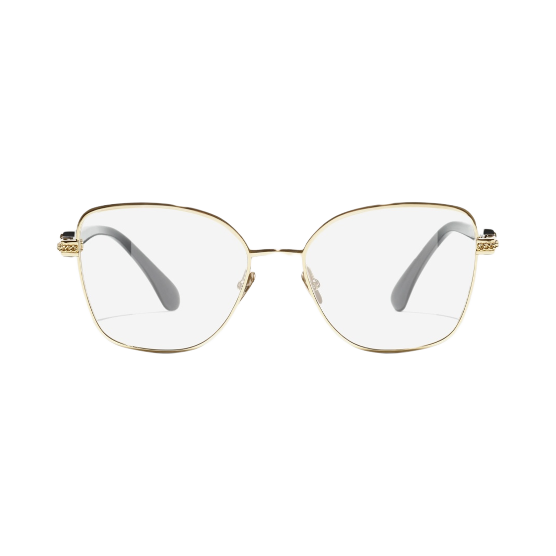 샤넬 버터플라이 프레임 메탈 & 골드 블랙(Chanel Butterfly Eyeglasses Metal & Gold Black) - 1