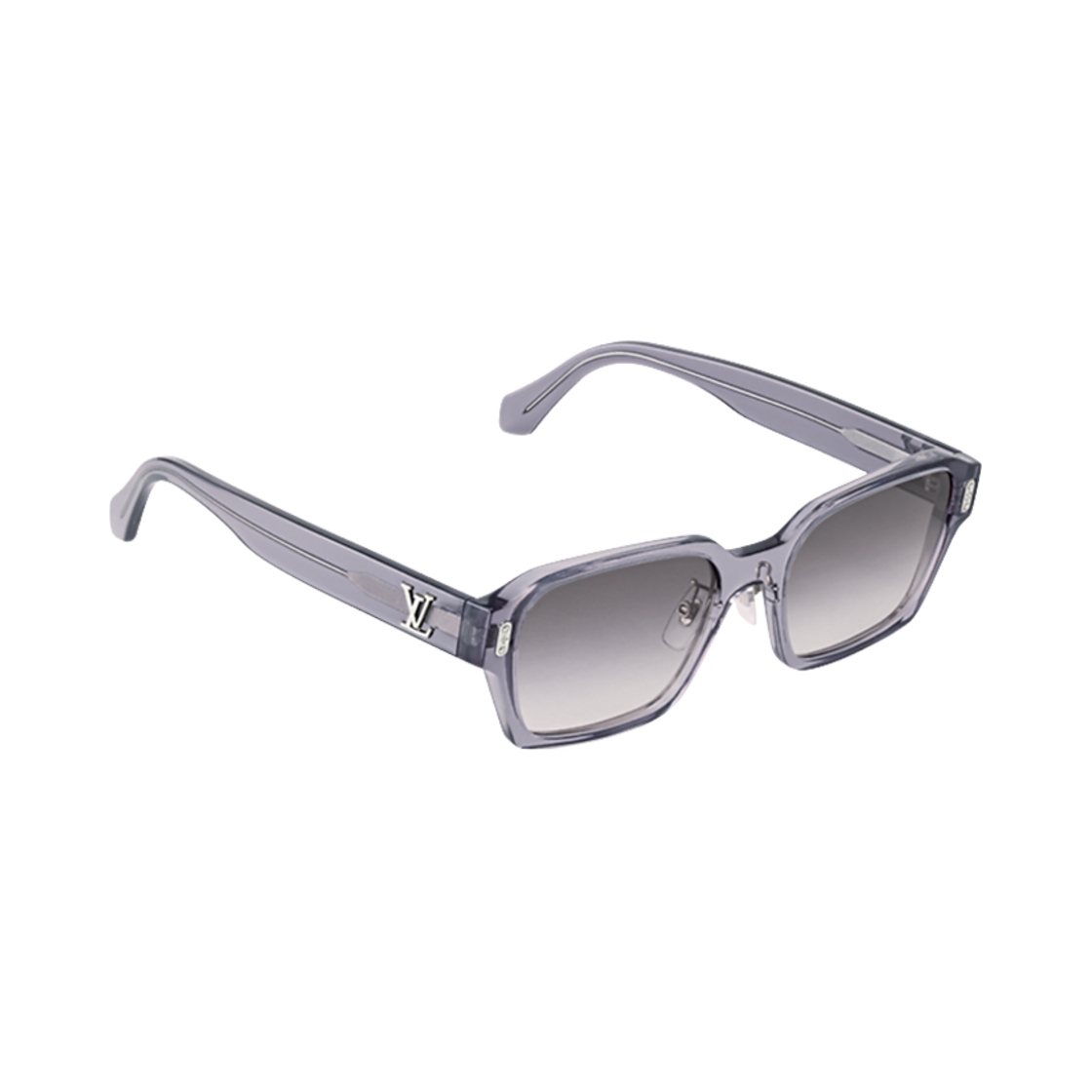 루이비통 LV 컨피던스 스퀘어 선글라스 크리스탈 그레이(Louis Vuitton LV Confidence Square Sunglasses Crystal Gray) - 2