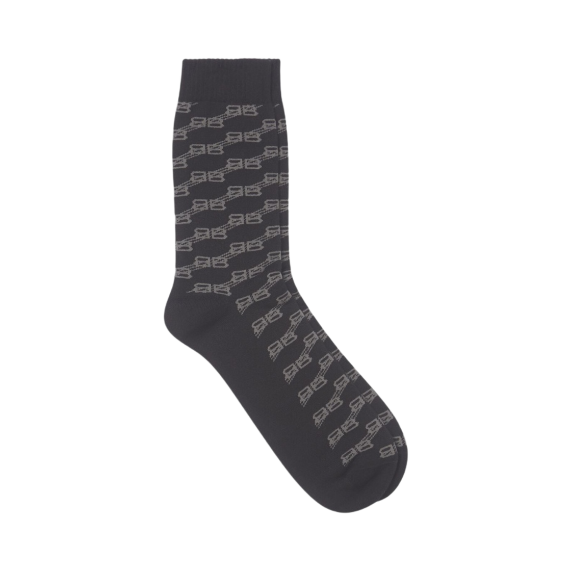 발렌시아가 BB 모노그램 양말 블랙(Balenciaga BB Monogram Socks Black) - 1