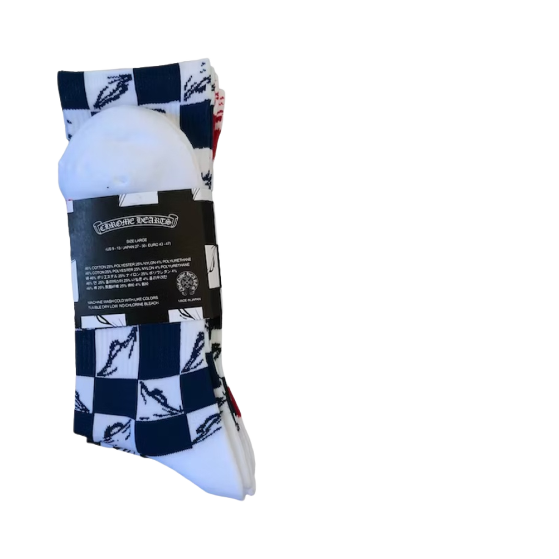 【新品未使用】クロムハーツ  マッティボーイ ソックス  Mサイズ 3足セット 楽天市場】CHROME HEARTS 3 PAIR CHOMPER SOCKS SET クロム