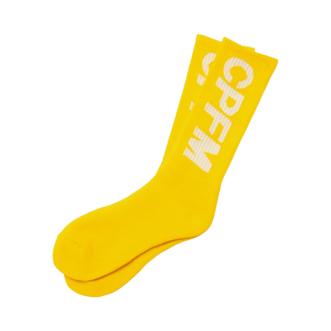 CP07GD002 Cactus Plant Flea Market Tube Socks Yellow