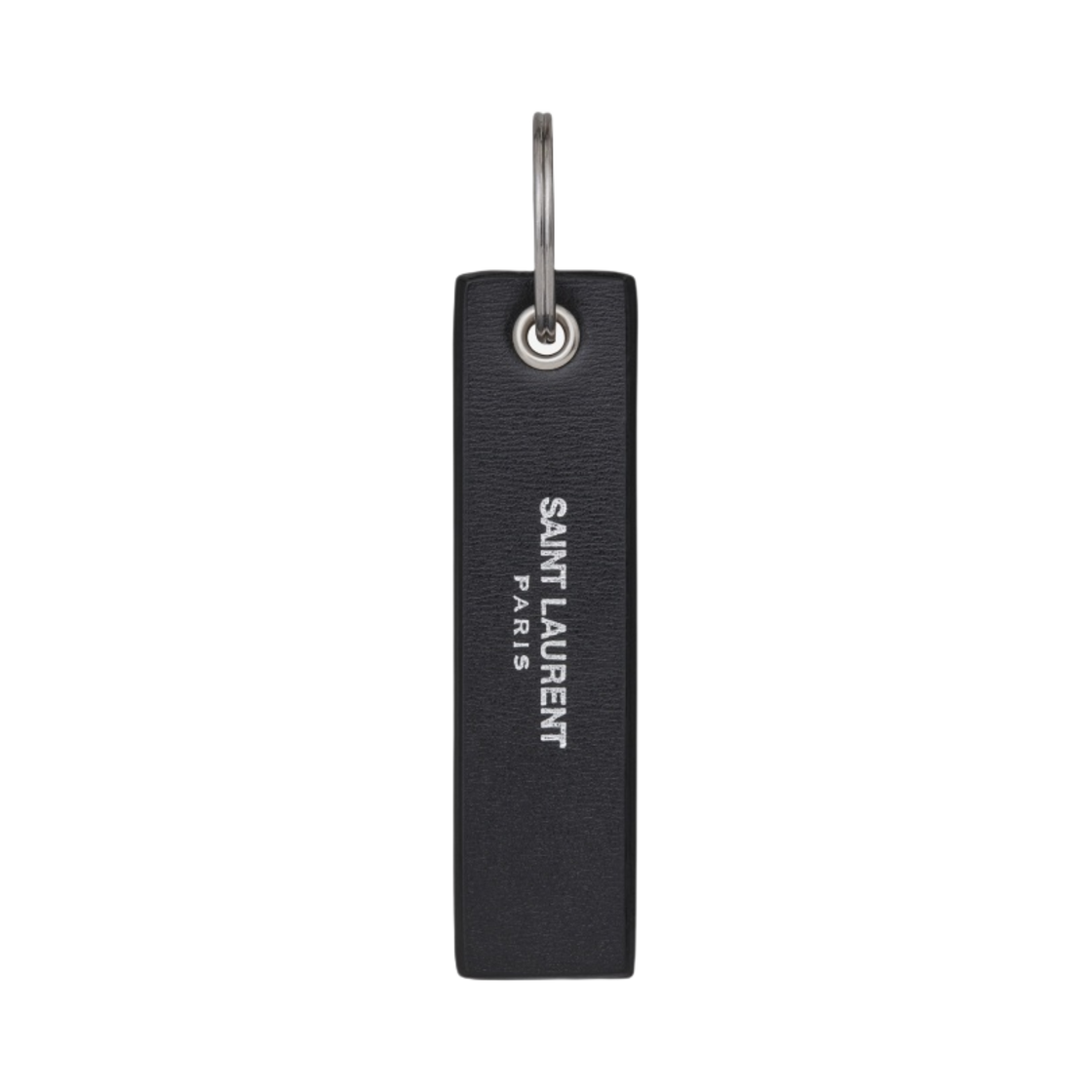 생로랑 레더 키링 블랙(Saint Laurent Leather Keyring Black) - 1