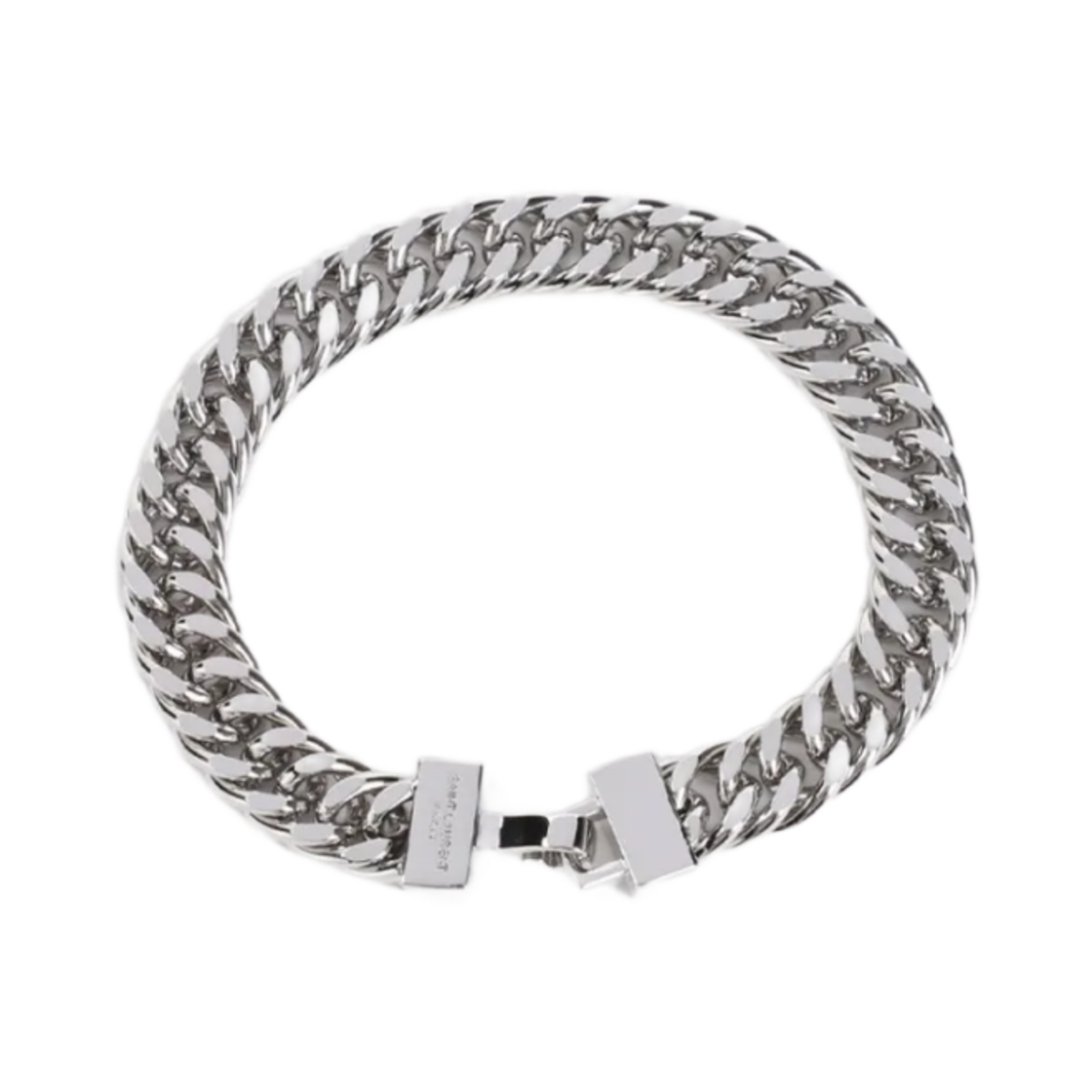생로랑 커브 체인 링크 브레이슬릿 실버(Saint Laurent Curb Chain Link Bracelet Silver)