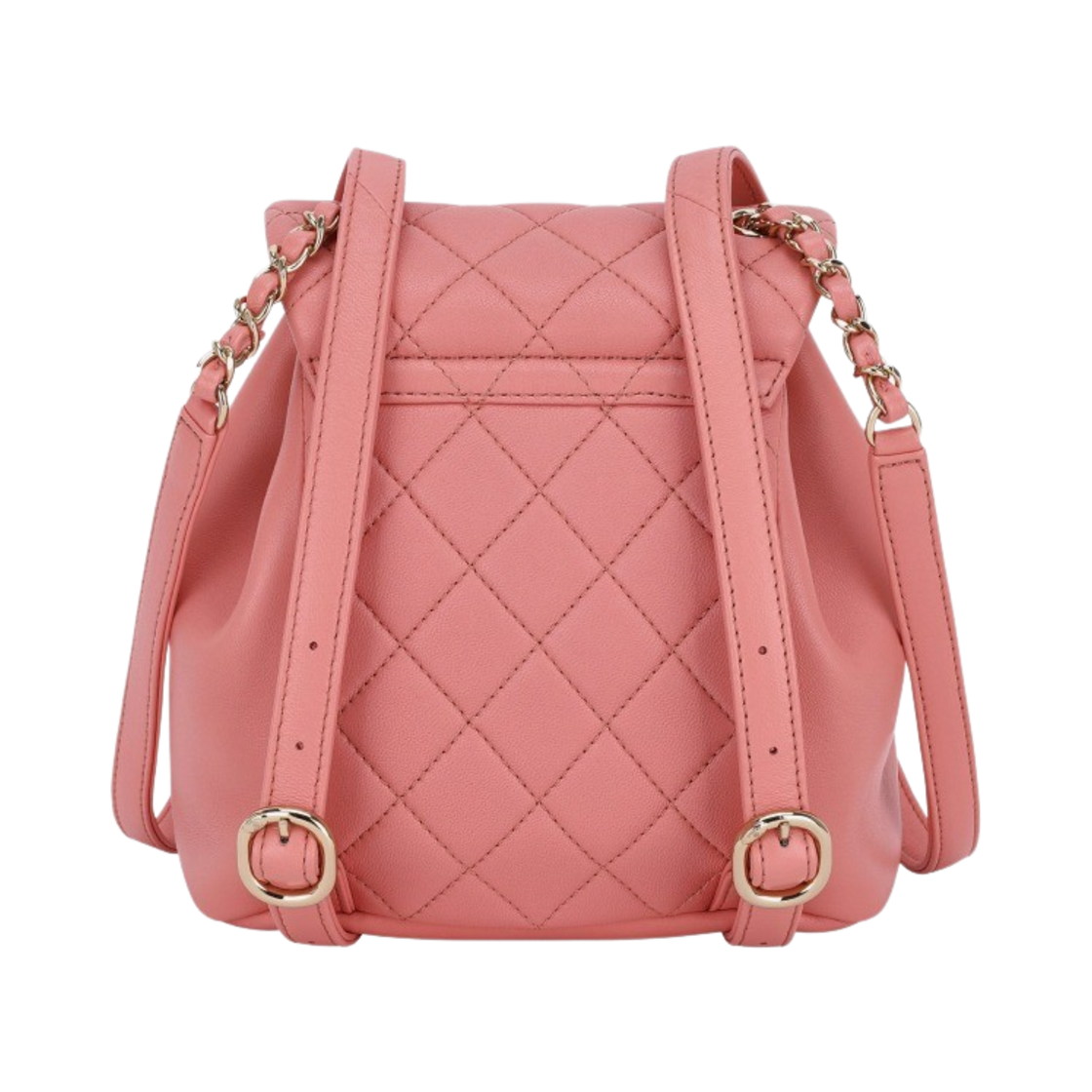 샤넬 스몰 백팩 램스킨 & 골드 메탈 핑크(Chanel Small Backpack Lambskin & Gold Pink) - 2