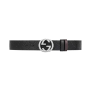 Gucci Reversible Signature Belt Black Brown