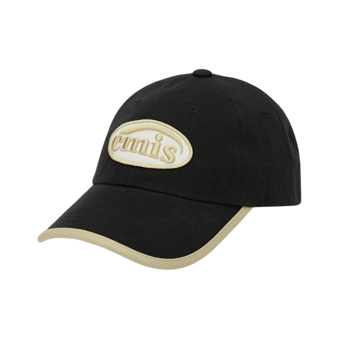 이미스 베이지 트리밍 볼캡 블랙(Emis Beige Trimming Ball Cap Black) - 2