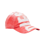 Diesel C-Ewan-Ny Nylon Baseball Cap with Super Logo Red