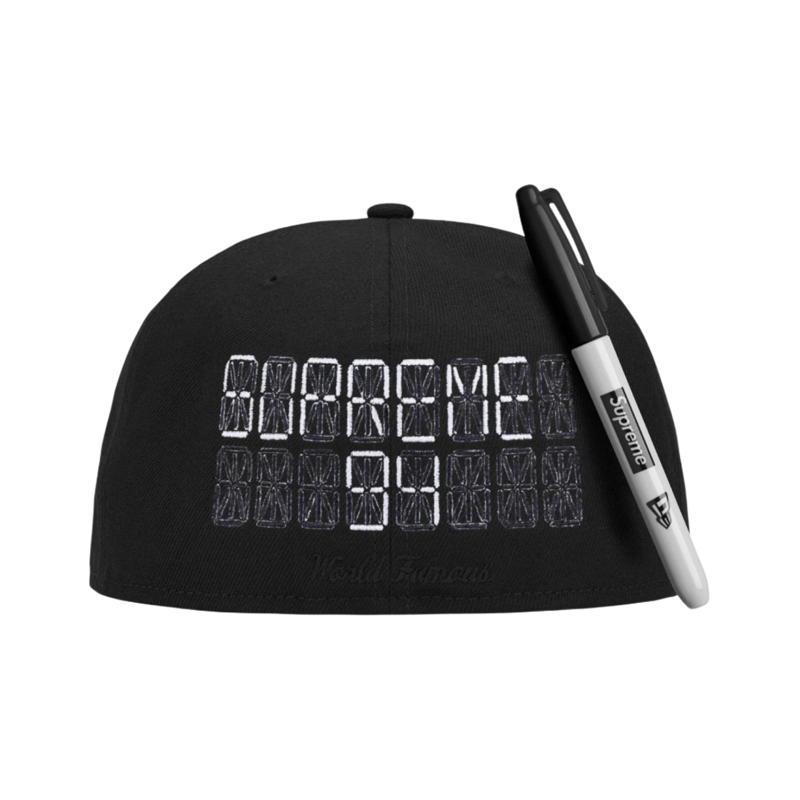 슈프림 샤피 박스로고 뉴에라 블랙 - 24SS | Supreme | KREAM