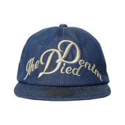 Kapital 11.5 oz. Denim Baseball Cap The Denim Died Embroidery Indigo