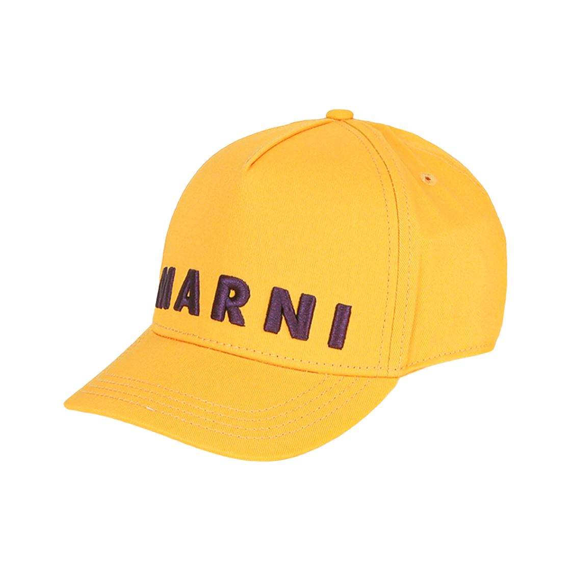 (키즈) 마르니 로고 볼캡 옐로우((Kids) Marni Logo Ball Cap Yellow)