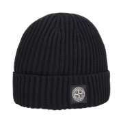 (Kids) Stone Island N07A5 Full Rib Pure Wool Beanie - 22FW