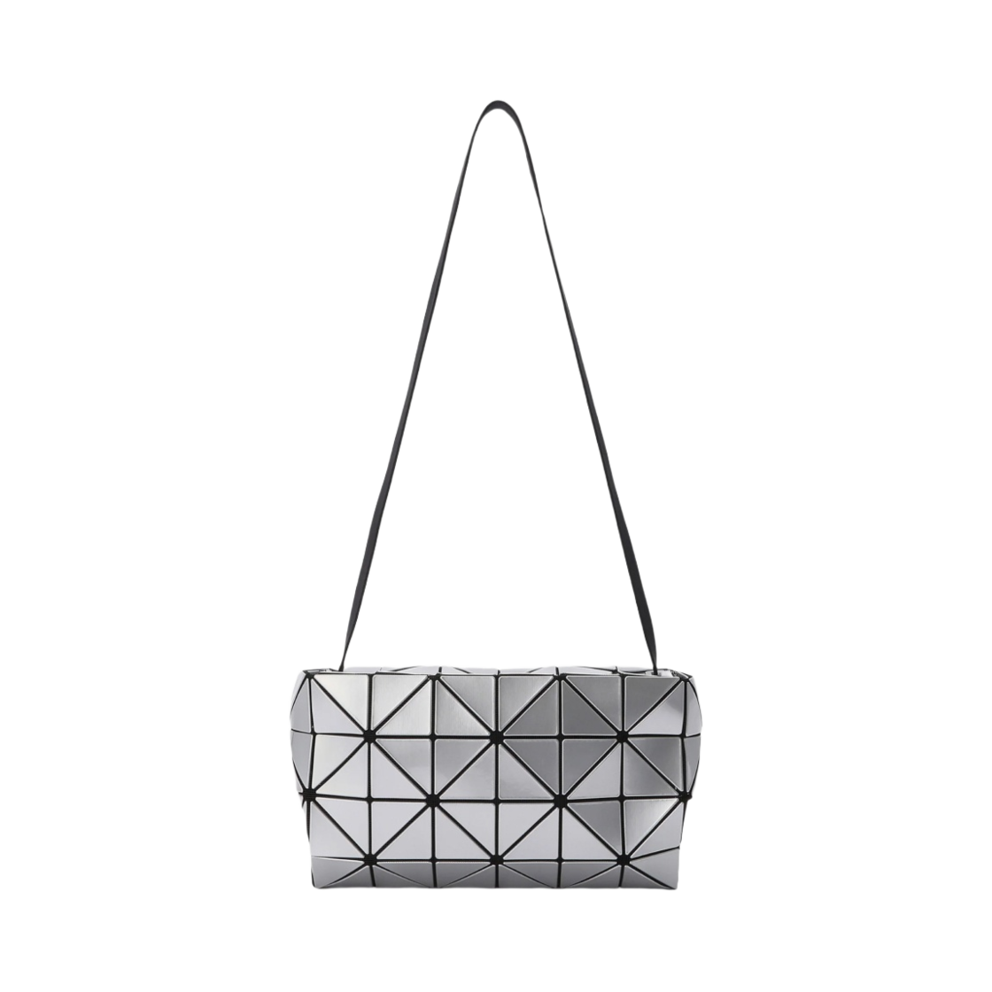 바오 바오 이세이 미야케 칼튼 크로스바디백 실버