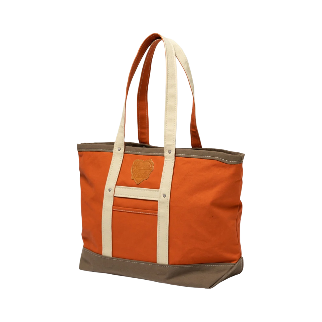 휴먼 메이드 캔버스 토트백 라지 오렌지(Human Made Canvas Tote Bag Large Orange) - 2