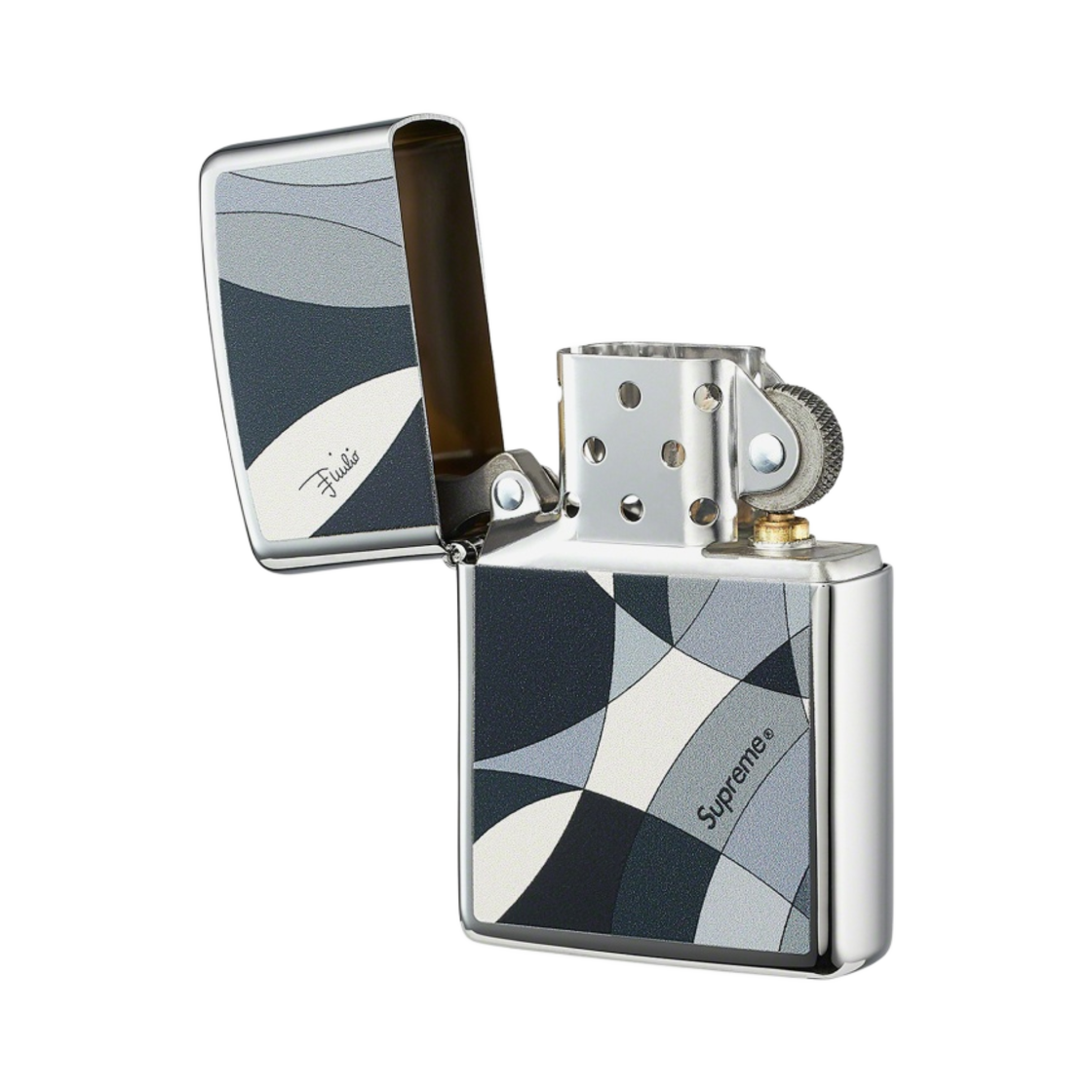 슈프림 x 에밀리오 푸치 지포 블랙 - 21SS(Supreme x Emilio Pucci Zippo Black - 21SS)