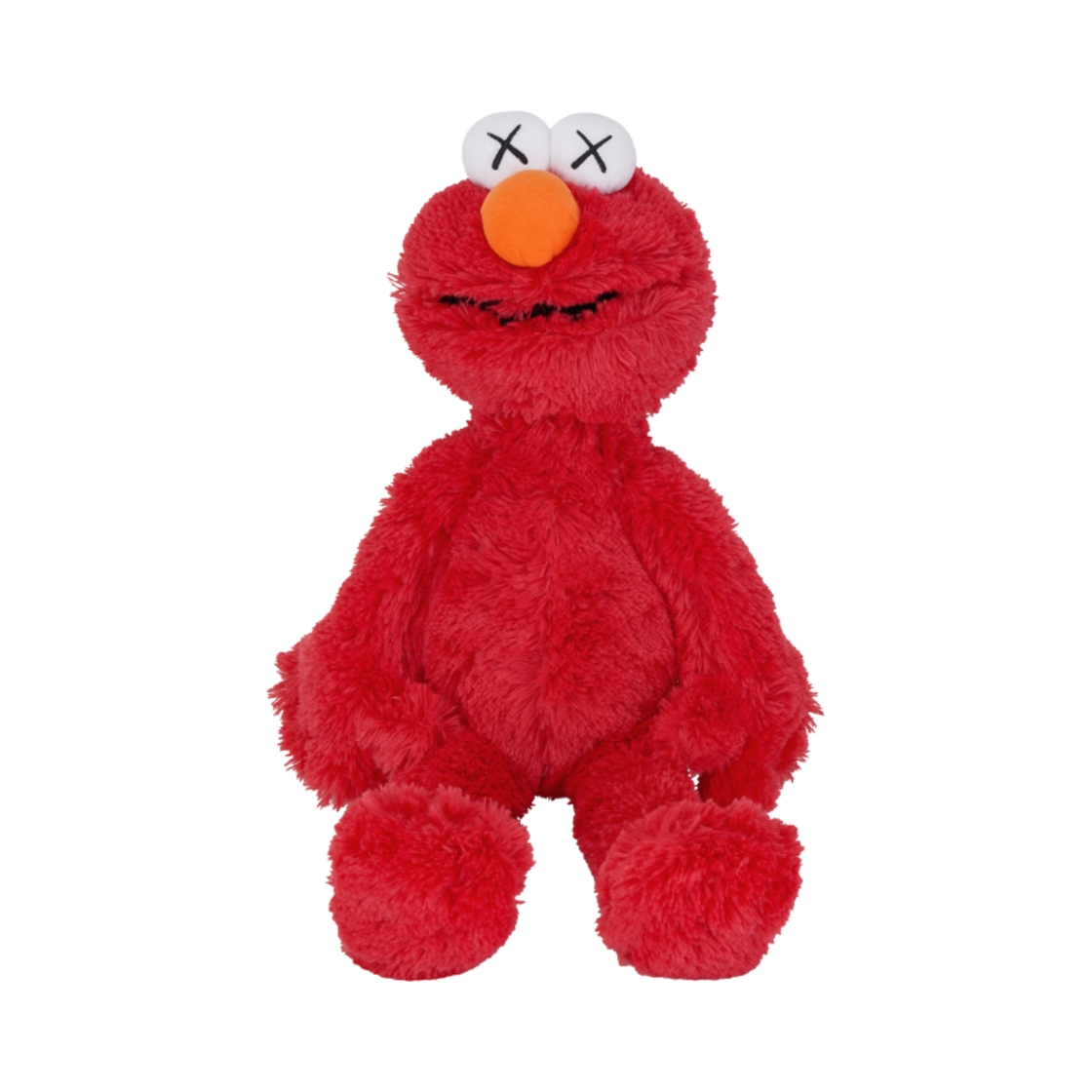유니클로 x 카우스 x 세서미 스트리트 엘모 토이 레드(Uniqlo x Kaws x Sesame Street Elmo Toy Red)