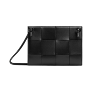Bottega Veneta Mini Cassette Crossbody Bag Black
