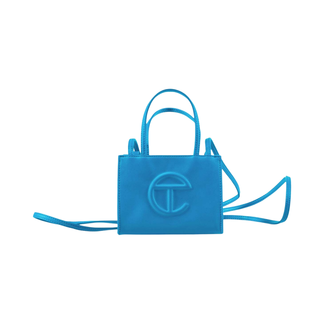 텔파 스몰 쇼핑백 시안(Telfar Small Shopping Bag Cyan) - 1