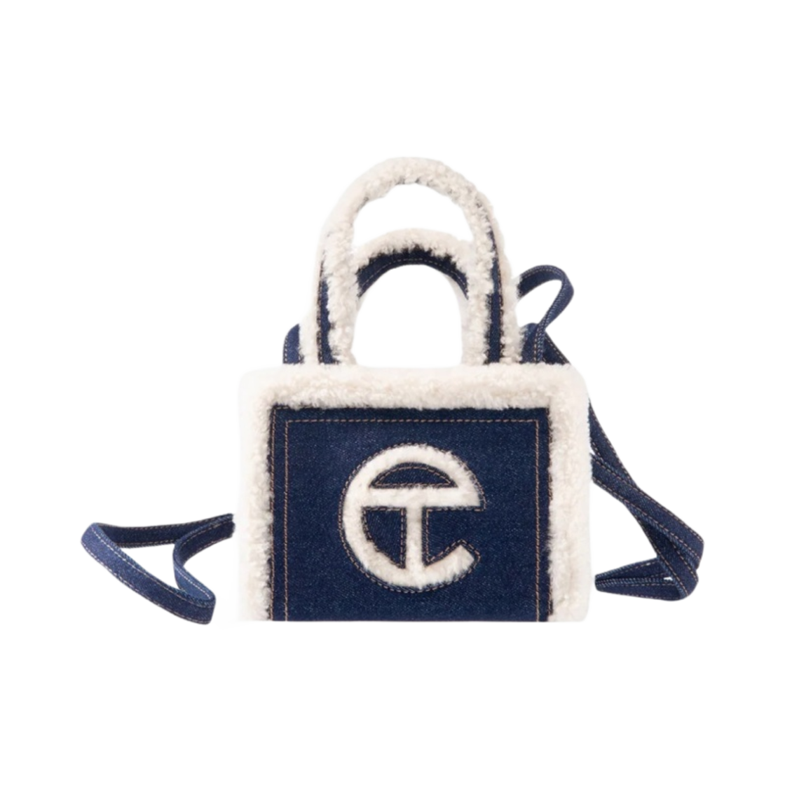 텔파 x 어그 스몰 쇼핑백 데님(Telfar x UGG Small Shopping Bag Denim)