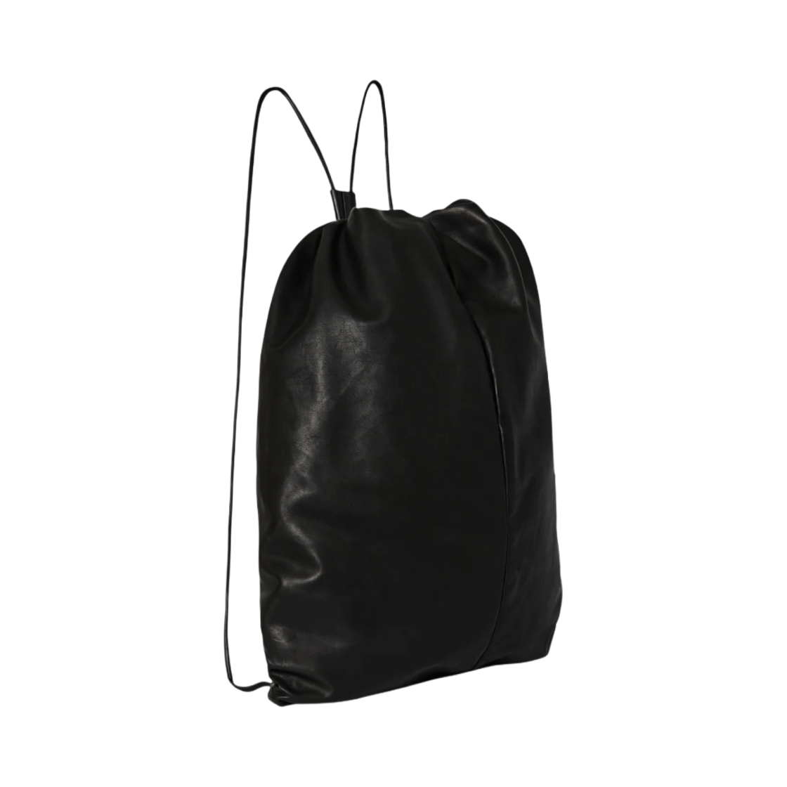더 로우 퍼피 레더 백팩 블랙(The Row Puffy Backpack in Leather Black) - 2