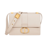 Dior Small 30 Montaigne Bag Calfskin Dusty Ivory