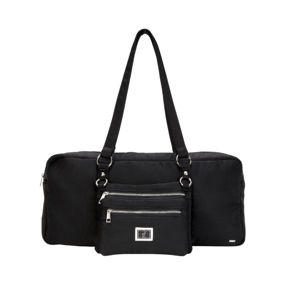 엔프프 클립 파우치 백 블랙(Nff Clip Pouch Bag Black)