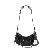 Balenciaga Le Cagole XS Shoulder Bag with Piercing Black