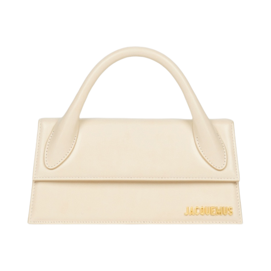 213BA004-3060-120 Jacquemus Le Chiquito Long Signature Handbag Ivory