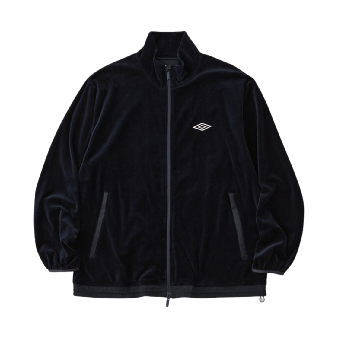 엄브로 x 화이트 마운티니어링 벨루어 블루종 네이비(Umbro x White Mountaineering Velour Blouson Navy)