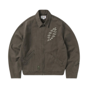 Thisisneverthat x Grateful Dead Lightning Carpenter Jacket Off Black