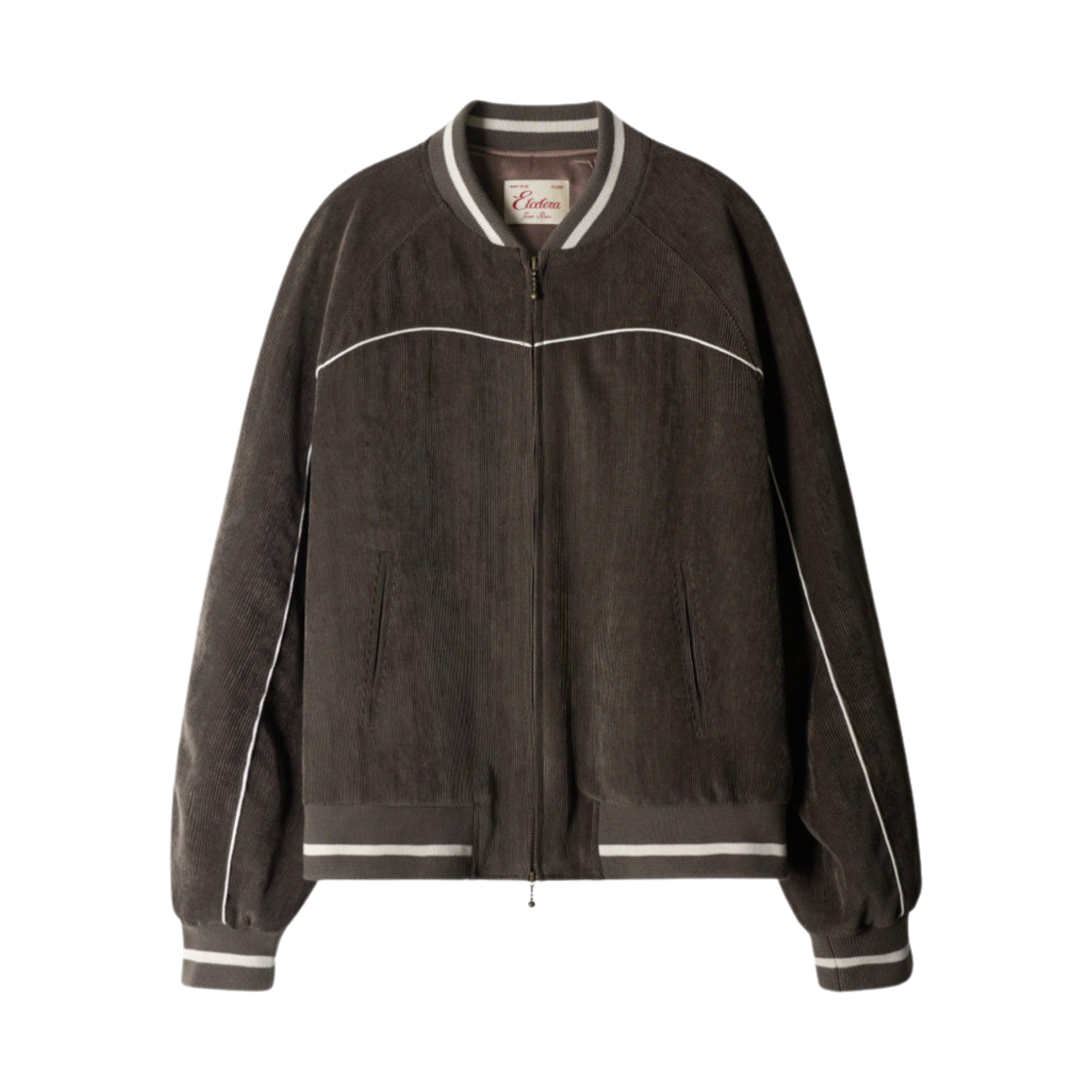 [트리플적립] 이티씨이 코듀로이 래글런 자켓 브라운([트리플적립] ETCE Corduroy Raglan Jacket Brown)