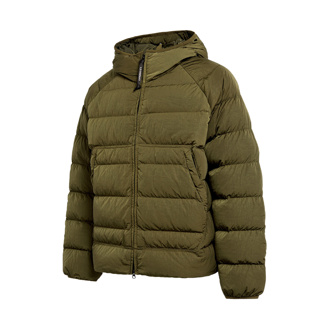 C.P. 컴퍼니 에코 크롬-R 후드 다운 고글 자켓 아이비 그린 - 23FW(C.P. Company Eco-Chrome R Hooded Down Goggle Jacket Ivy Green - 23FW) - 2