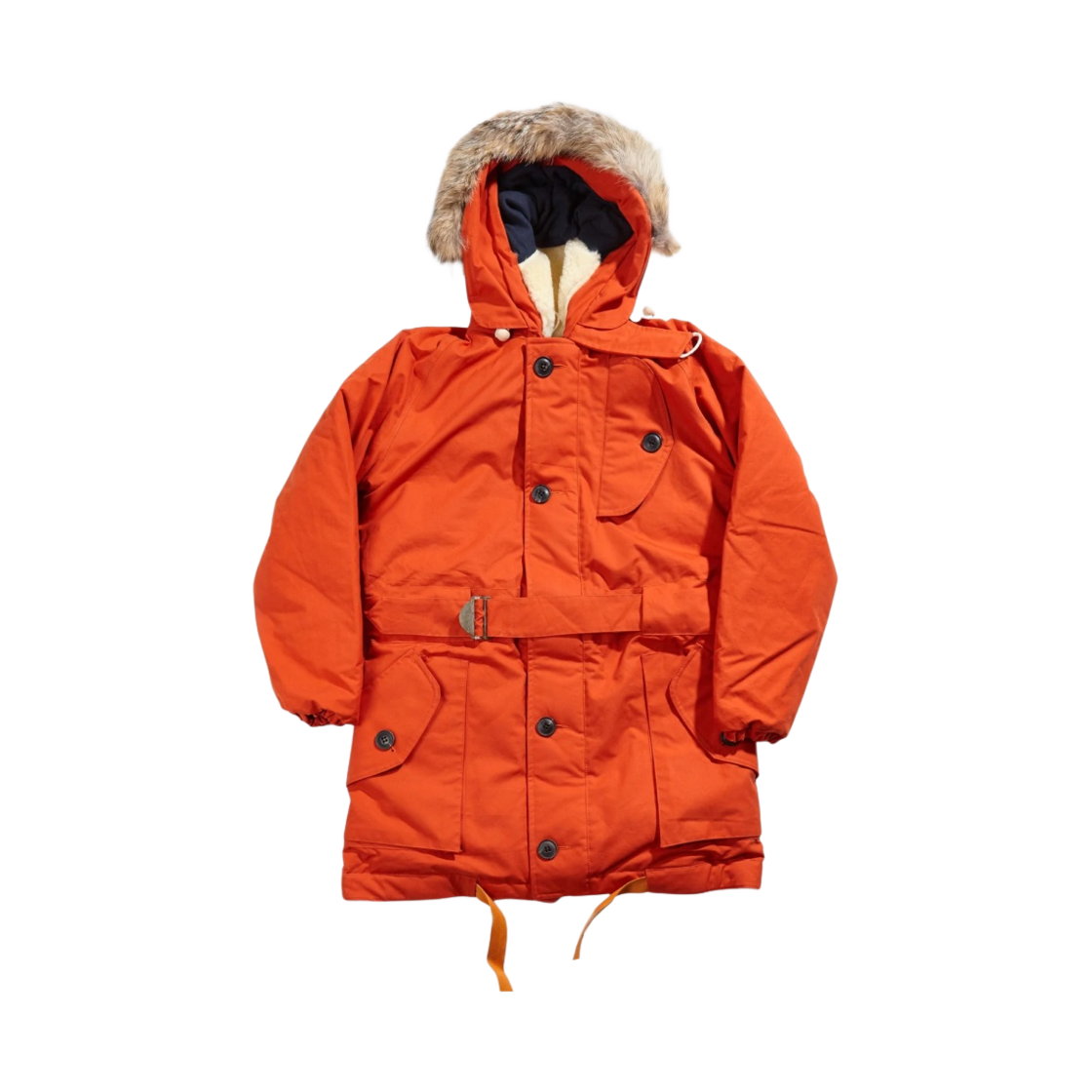 OW-6 Nigel Cabourn Antarctic Parka Vintage Orange