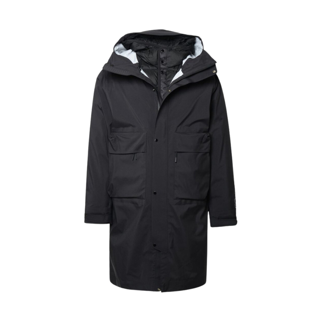 C.P. 컴퍼니 메트로폴리스 시리즈 고어텍스 3L 인피니움 후드 파카 블랙 - 23FW(C.P. Company Metropolis Series Gore-Tex 3L Infinium Hooded Parka Black - 23FW) - 1