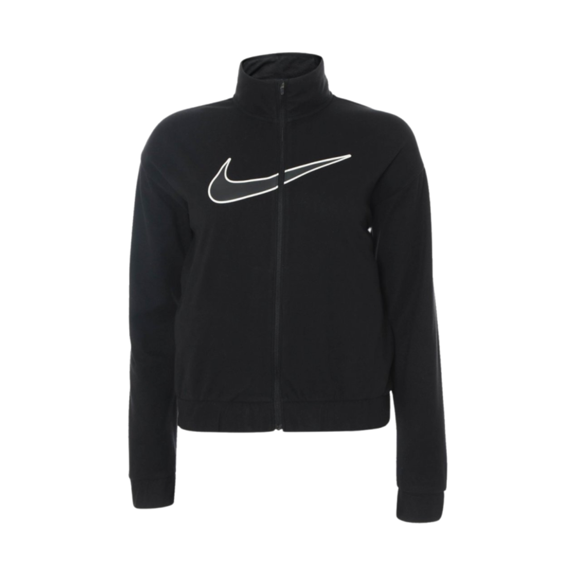 (W) 나이키 드라이핏 스우시 런 러닝 자켓 블랙 - US/EU((W) Nike Dri-Fit Swoosh Run Running Jacket Black - US/EU) - 1